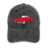 Berets Red FT 1955 Cowboyhut Golf Wear Snapback Cap Ball Herren Damen