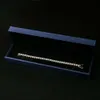 Tenniskedja 5mm Moissanite Armband 925 Sterling Silver Presentlåda Kvinnesmycken redo att skicka Xingyue 1st