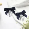 Grampos de cabelo Halloween esqueleto garra clipe com bowknot crânio mão hairpin cosplay