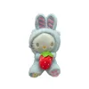 Cute Cartoon Plush Cat Keychain Pendant: Make your keys instantly cute, adding infinite fun and warm companionship