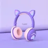 Cell Phone Earphones New cute cat claw Bluetooth headset makaron ear live voice callH240312