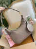 2024 Nuova borsa di design Emed Mezza Luna Borse a spalla Donna Cyme Sac Cross Body Uomo Sella Ascellare Frizione Tote Borsa in pelle Borsa Cloud Hobo Bag