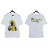 Designer Denimtear's Men and Women Fode Summer Clothes Tracksuits Kapok T-shirt med brevtryck på den bakre nacken Korta ärmar Z44C