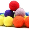 240 peças bolas de feltro bola de lã 40 cores feltro artesanal para vesículas a granel para feltro e guirlanda diy y0816301l