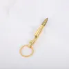 Bullet Shape Bottle Opener Shell Case Shaped Opener Keychain Metal Keychains Pendant Bar Keyring