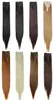 10pcsset syntetiskt klipp i hårförlängningar raka hårstycken 25 tum 160g klipp på hårförlängningar 16Colors7400692