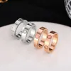 Plated gold man luxury ring woman love street casual stainless steel wedding screw commemoration day moissanite jewllery size 10 men ice out designer Rings ZB010 I4