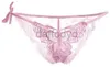 Culottes femmes Sexy sous-vêtement 8 couleurs papillon voir à travers sous-vêtements en dentelle respirant femmes culottes ldd240311