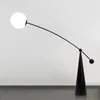 Golvlampor 2024 Nordic Modern Creative Simple Fishing Lamp vardagsrum sovrumsstudie El Lobby Art Decoration LED Fjärrkontroll