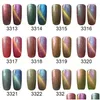 Гель для ногтей Hnm 8 мл Chameleon Cat Eye Uv Led Long Last Polish Гибридный лак Краска Gellak Lucky Lacquer Чернила Drop Доставка Здоровье Красота A Otbcw