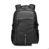 Laptoptaschen Rucksack Freizeit Schwarz Polyester Männer Große Anti-Diebstahl-Taschen für 15,6-Zoll-Drop-Lieferung Computer Networking Computer Accesso Otw0M