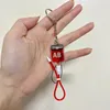 Keychains blodtyp A B O AB RH Pendant Keychain Halloween Bag Telefonhängen Diy Jewelry Gift Charm Keyring Key Chain Accessories