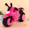 nueva simulación de dibujos animados de motocicletas Comodidad y acompañamiento de muñecas de motocicletas Fabricante de regalos de vacaciones