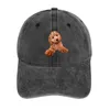 Berets Cavapoo Labradoodle Goldendoodle Poodle Mix 카우보이 모자 트럭 운송 업체 Bobble Rugby Brand Man Cap 여자 골프 의류 남자