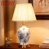 Lamps Shades DEBBY Contemporary ceramics Table Lamp American style Living Room Bedroom Bedside Desk Light Hotel engineering Decorative L240311