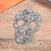 ラインストーンの頭蓋骨パッチを修正したパッチ上の鉄のモチーフSTRASS CRYSTAL APPLLIQUE for DIY Garment Decoration2946