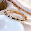 Designer Braceletfor women Fashion Luxury Jewelry V gold high edition snake bone natural fritillary Diamond bangles Nail Bracelets for Women Holiday gifts