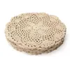 12 pièces Vintage coton tapis rond main crochet dentelle napperons fleur sous-verres Lot ménage Table décoratif artisanat accessoires T20056642929