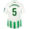 2023 2024 Real Betis Soccer Jerseys Copa Del Rey Final na wyjazd Joaquin B.Iglesias Camiseta de Futbol Juanmi Estadio Czwarty trzeci 22 23 Specjalne dzieci bramkarz Manga Corta