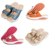 2024 GAI Designer Slipper Slides Mode Macaron Sandalen Dames Zomer Strand Slippers Verhoogde Slippers Designer Slippers Sandalen Katoen Pluizig Bont 35-42