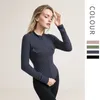 Yoga Outfits Women Fitness Jacket Long Sleeve Sport Tops Gym Tight ShirtsWomen Workout Shirts For Sports