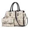 Розовый sugao женская дизайнерская сумка через плечо сумки через плечо роскошная мода высокого качества большая вместительная сумка для покупок кошелек 6 цветов Hangxun-240308-44