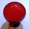 Kulka z czerwonym winem sztuczna czerwono kryształowa kulka czerwono -szklana średnica 8 cm2298