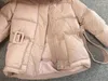 Manteau d'hiver en duvet pour filles, coupe longue, vêtements d'extérieur de princesse, col en fourrure naturelle, pour enfants de 2 à 8 ans