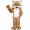 Gorąca sprzedaż Plush Fox Mascot Costume Carnival Party Scena Performance Fancy Dress for Men Kostium Halloween