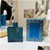 Incense Factory Direct Brand Eros Mens Per 100Ml Blue Eau De Toilette Long Lasting Fragrance Spray High Quality Fast Ship Drop Deliver Ot7Wy