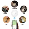 Trackers 120m GPS Antiloss -enhet Antilost Alarm Pet Barn Äldre flera typer av mini GPS Locato med söt tecknad läderfodral