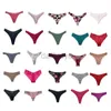 Höschen Damen 1020 Stück Damen Tangas Set Zufällige Auswahl an Tangas und GString Damen Höschen Damen Tanga T-Rücken Damen Unterwäsche Dessous Tanga 220621 ldd240311