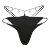 Trosor kvinnors kvinnor039s trosor sexiga knickers gstring thongs underkläder kvinnor kedjor svart hög midja trosor kvinnliga mini bikini underkläder 20212438715 ld240311