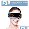 Massageador de olhos vendendo masr com aquecimento pressão de ar bluetooth música vibração recarregável terapia dobrável visual masr230u6750781 dro otslq