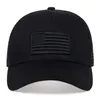 USA FLAG MESH Baseball Cap Summer Treatable Hat Men How Tactical Hats Caps Hip Hop Caps في الهواء الطلق Trucker Hats 240301