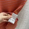 24 Summer Women Designer Tee Designer Tops With Letters Embroidered Bodycon T Shirt Girls Milan Runway Striped Crop Tops Brand Designer Outwear Shirts Vest Camisole