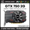 NVIDIA JIESHUO GT 750 2G Video Grafische Kaart DDR5 PCI EXPRESS 3.0X16 GPU 128Bit Gt750 2gb Kantoor bestseller Display GT750