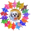 Hela 500st Dog Bow Ties Large Bows Pet Oog Bowtie Slips Pet Puppy Dog Ties Accessories Grooming Supplies 20Colour2549