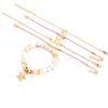 Charm Bracelets Wholesale Boho Rope & Bangles For Women Bohemian Beaded Bracelet Femme Set Multilayer Jewelry