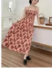 Casual Kleider Alien Kitty 2024 Sommer Slip Kleid Romantik Rosen Frauen Mujer Gedruckt Sexy OL Täglichen Urlaub Süße Chic Schlank blumen Mode