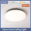 Control Aqara Luz de techo inteligente L1 Temperatura de color ajustable Enlace inteligente Trabajo con Apple Homekit Mi Home APP Se requiere concentrador