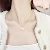 Ontwerper Sieraden Twee Vlinder Ketting Dames Nekketting Parelmoer Turkoois Diamant set Hangers S925 Zilver Rose Vergulde Schakelketting Dames Cadeau met DOOS