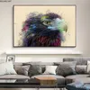 Modern Animal Decorative Painting HD Eagle Bird Art Picture Portrait Colorful Canvas Wall Decor Living Room Poster And Print215u