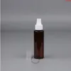 50 stks/partij Lege 100 ml Amber Plastic Spray Fles 10/3 oz Verstuiver Parfum Ontsmettingsmiddel Hervulbare kap aantal Jvhxr