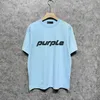 Trendy merk PURPLE BRAND T SHIRT T-shirt met korte mouwen en korte mouwenNIHT