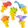 Giochi con la sabbia Divertimento in acqua Dinosauro del fumetto Pistola ad acqua Giocattoli Summer Beach Bagno Articoli per feste L240312