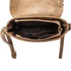 Annmouler 패션 여성 어깨 가방 PU 가죽 크로스 바디 백 단색 브랜드 지갑 작은 카키 메신저 가방 숙녀 240309
