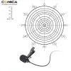 Microphones CVMV02 Phantom Power Omnidirectional XLR Lavalier Lapel Microphone for Canon Sony Panasonic Camcorder Mic for ZOOM Recorders