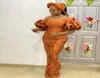 Arabiska aso ebi off axel sjöjungfru prom klänningar 2021 orange spets långa ärmar plus storlek formell parti andra mottagning kväll dre5176268