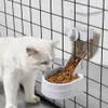 ペットの猫オウムズ鳥ディスペンサーピジョンフィーダーボウル猫犬ケージハンギングデバイス製品ボウルフィーダー280x